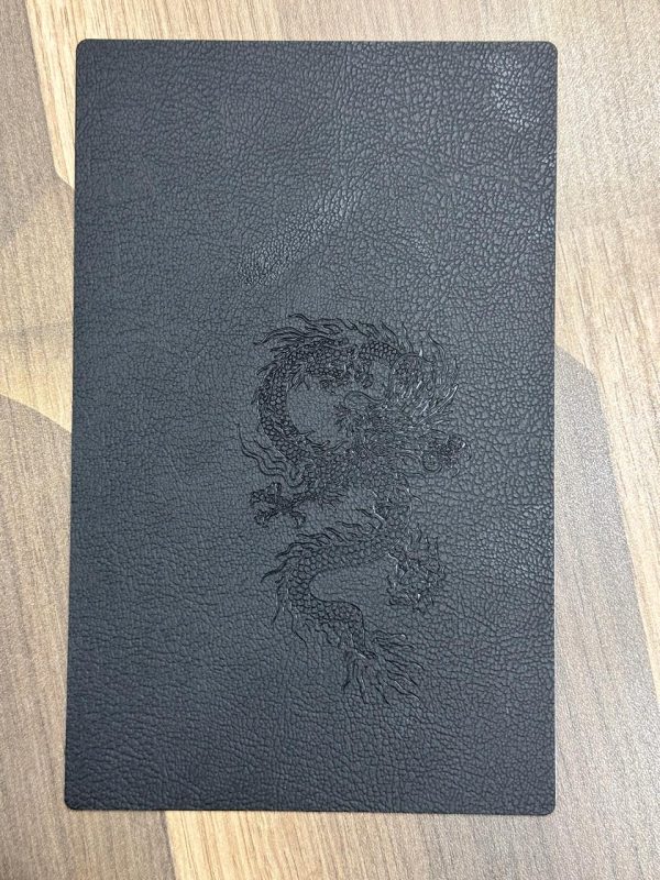 3D Engraved Dragon Design Mobile Skin-Premium PVC Wrap For All Mobile Phones. - Image 4